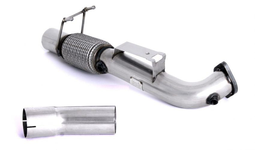 Miltek Focus RS MK3 - Large Bore Downpipe with Decat For fitment to Milltek Cat Back Only