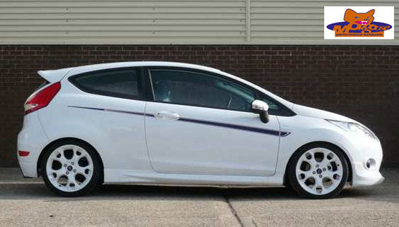 Fiesta MK7 Zetec-S Mongoose cat back exhaust litre