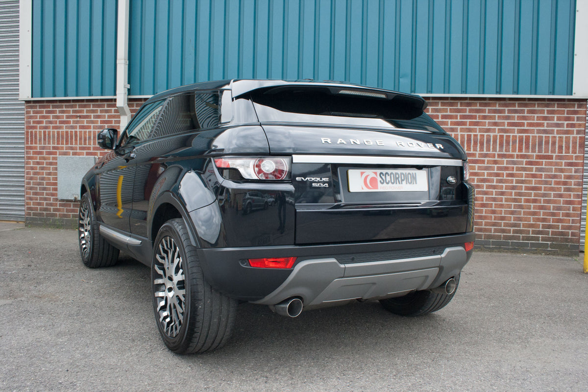 Land Rover Range Rover Evoque 5 door & Coupe, TD4 & SD4, Pure & Prestige, Dynamic, 4WD only  DPF-back system