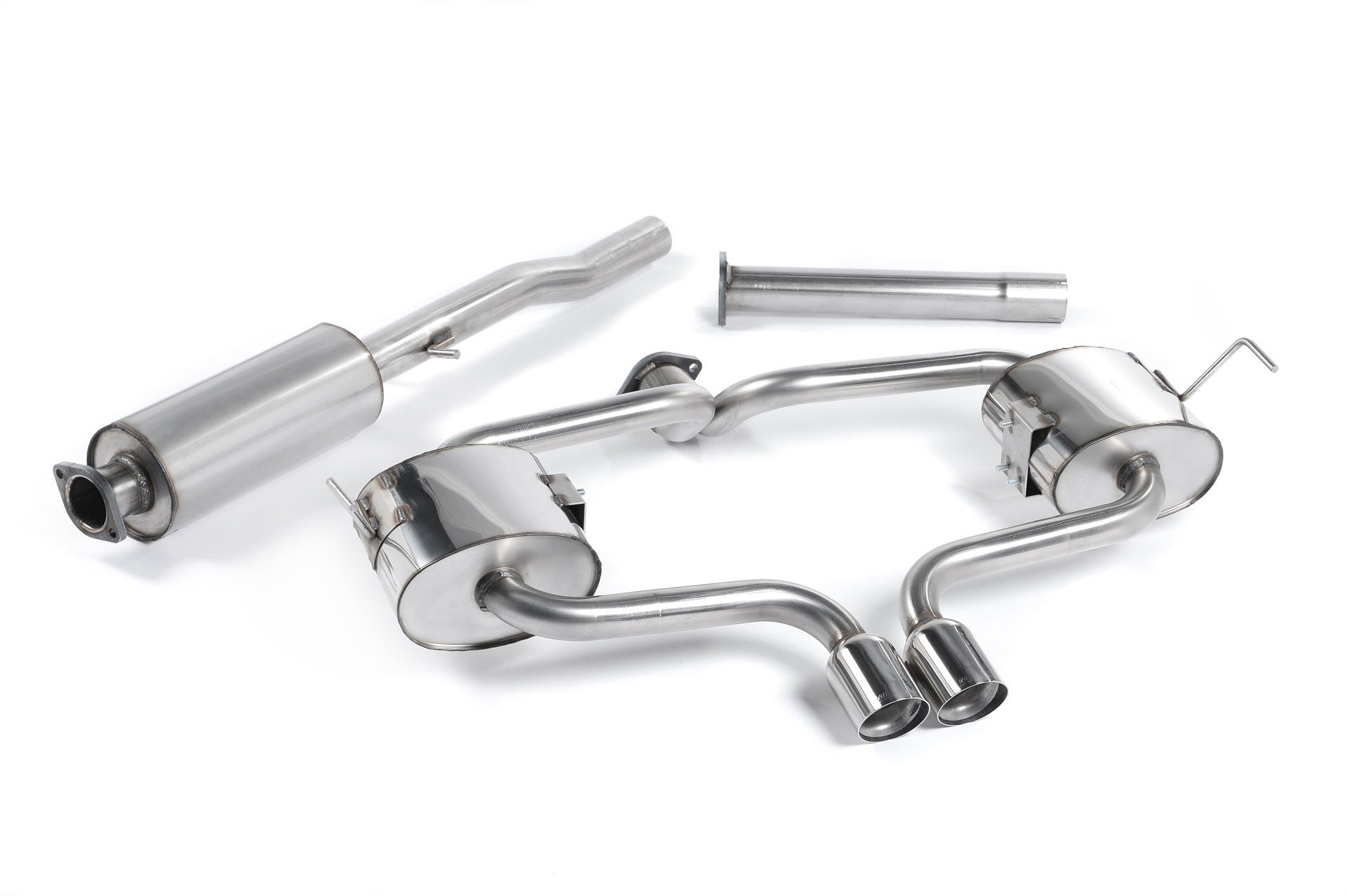 Milltek Exhaust New Mini Mk1 (R53) Cooper S Cat-back with 76 2mm Special tailpipe (SSXM006)