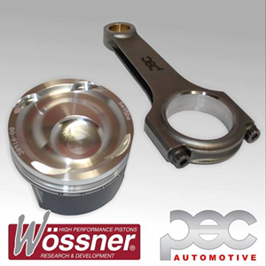 Ford Focus RS Mk3 2.3 16v Ecoboost Turbo Wossner Forged Pistons & PEC Steel Connecting Rod Kit