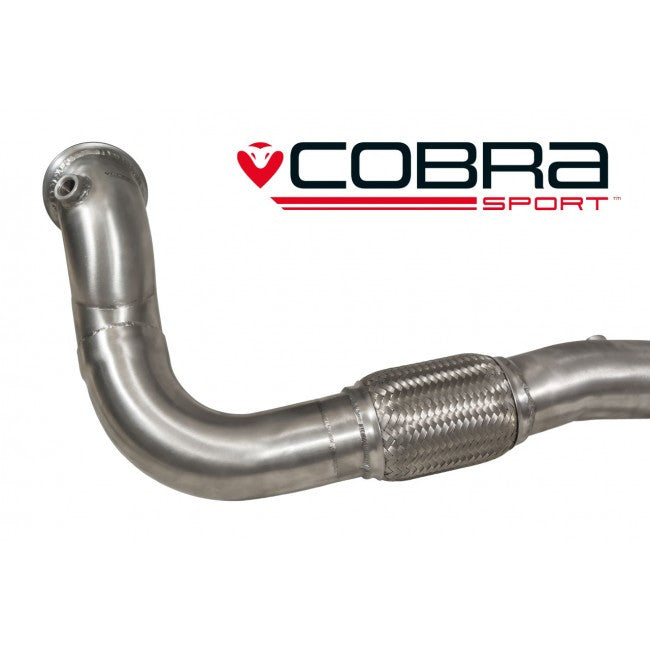 Vauxhall Corsa E VXR (2015>) Front Pipe / Sports Catalyst (Cobra Cat Back Fitment)