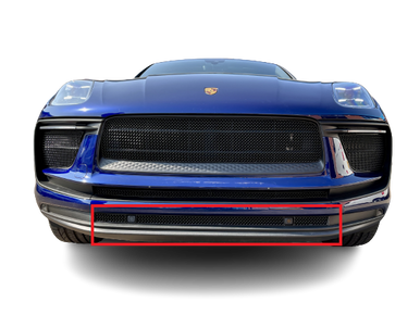 Zunsport Porsche Macan Base, S and GTS 2021 Facelift / 2022 - Lower Grille - Black