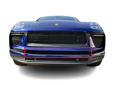 Zunsport Porsche Macan Base, S and GTS 2021 Facelift / 2022 - Centre Grille - Black