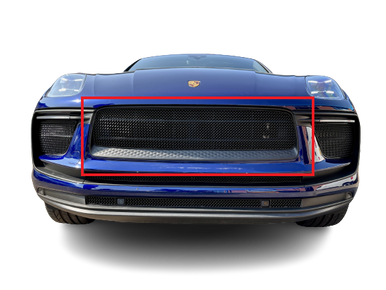 Zunsport Porsche Macan Base, S and GTS 2021 Facelift / 2022 - Upper Grille - Black
