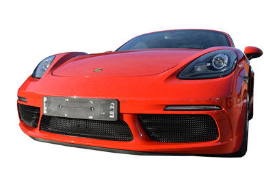 Zunsport Porsche 718 Boxster And Cayman - Full Grille Set - Black
