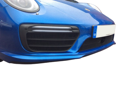 Zunsport Porsche Carrera 991.2 Turbo and Turbo S - Front Grille Set - Black