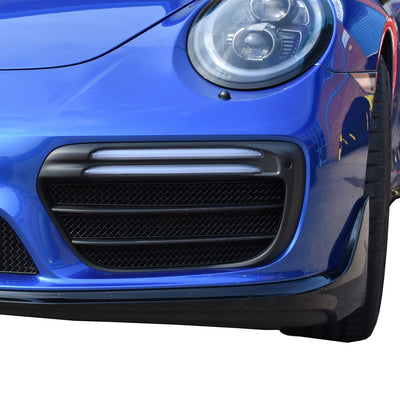 Zunsport Porsche Carrera 991.2 Turbo And Turbo S - Outer Grille Set - Black