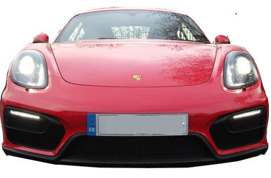 Zunsport Porsche Cayman/Boxster 981 GTS - Front Grille Set - Black