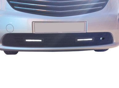 Zunsport Vauxhall Vivaro MY16 - Lower Grille (DRL Grille) - Black