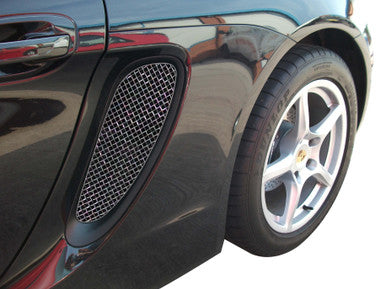 Zunsport Porsche Cayman/Boxster 981 (All) - Side Vents Grille Set - Standard