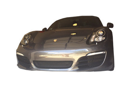 Zunsport Porsche Boxster 981 - Complete Grille Set (Without Parking Sensors) - Black