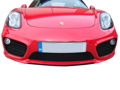 Zunsport Porsche Cayman 981 (Manual/PDK without Sensors)  - Complete Grille Set - Black