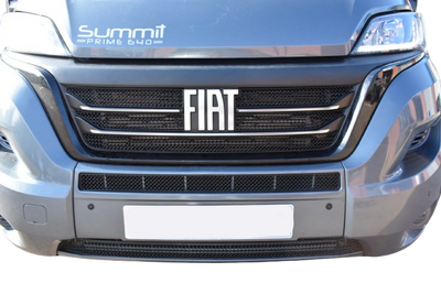 Zunsport Fiat Ducato (FIAT badge) Front Grille Set - Black