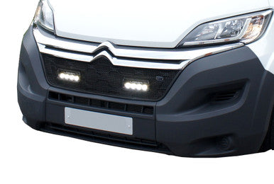 Zunsport Lazer: Citroen Relay - Upper Grille with ST4 Lamps - Black