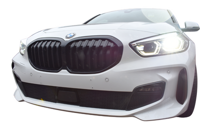 Zunsport BMW F40 1 Series M-Sport Front Grille Set - Black