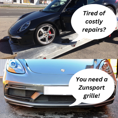 Zunsport Porsche 718 Boxster / Cayman GTS (ACC) - Front Grille Set