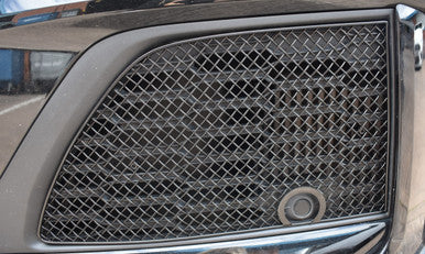 Zunsport compatible with Audi Q7 S-Line / SQ7 MK2 Facelift - Outer Grille Set - Black