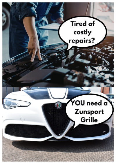 Zunsport Alfa Romeo Guilia - Front Grille Set
