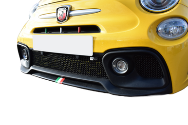 Zunsport Fiat Abarth 595 Series 4 - Centre Grille Set - Black