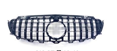 Zunsport compatible with Mercedes E Class W213 AMG GT-R Panamericana Style Front Grille - Black