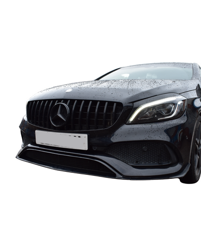 Zunsport compatible with Mercedes A Class W176 A45 AMG / With Aero-pack Splitter - Centre Grille