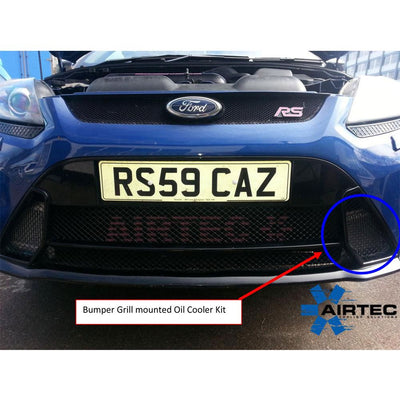 Airtec 'Race' RS Mk2 remote oil cooler kit - Lower grill mounted (Right hand side)