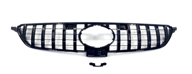 Zunsport compatible withMercedes GLE Class W166 AMG GT-R Panamericana Style Front Grille - Black