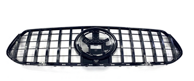 Zunsport compatible with Mercedes Mercedes GLE Class W167 AMG GT-R Panamericana Style Front Grille - Black