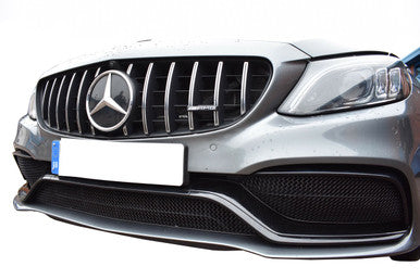 Zunsport Mercedes AMG C63 Facelift (W205) - Front Grille Set - Black