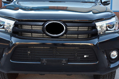 Zunsport Toyota Hilux (AN120 / AN130) - Front Grille Set - Black