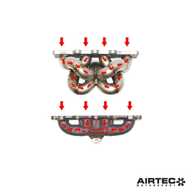 AS performance tubular manifold for Fiesta ST 180