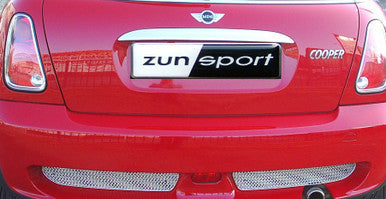Zunsport Mini Cooper R50 JCW & R53 JCW - Rear Grille Set - Black
