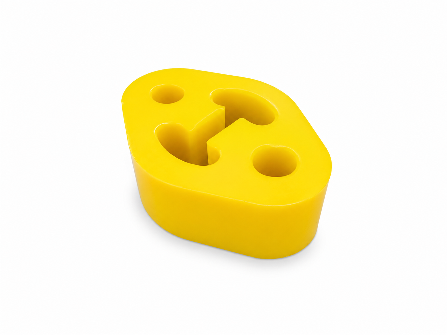 Yellow Uprated Silicone Exhaust Mount