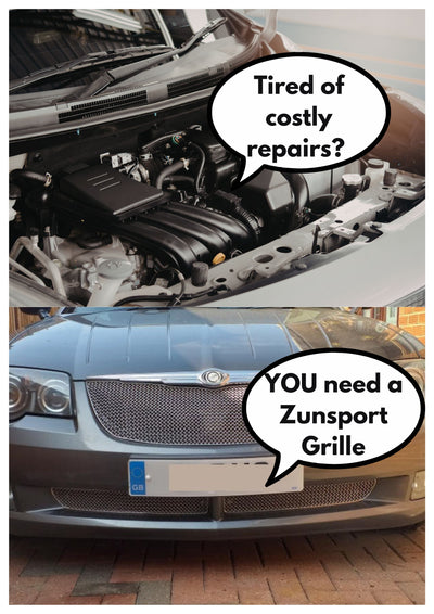 Zunsport Chrysler Crossfire - Lower Grille Set
