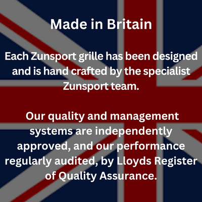 Zunsport Porsche Cayman 981 (Manual/PDK with Sensors) - Outer Grille Set