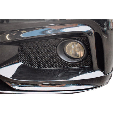 Zunsport BMW 4 Series F32, F33, F36 M-Sport With Fog Lights - Outer Grille Set - Black