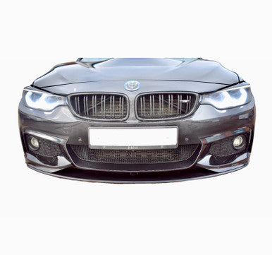 Zunsport BMW 4 Series F32, F33, F36 M-Sport With Fog Lights - Front Grille Set - Standard