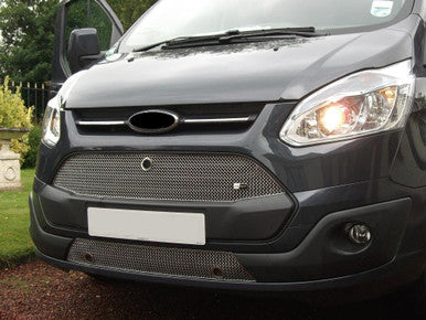 Zunsport Ford Transit Custom - Front Grille Set (Without Parking Sensors) - Standard