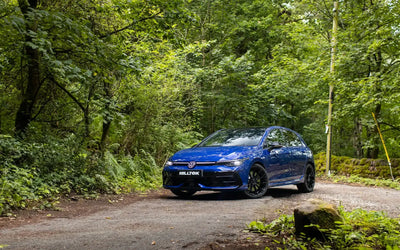 VW Golf R MK8/MK8.5 - 80MM Non-Resonated (Louder) OPF Back Exhaust System with Burnt Titanium GT-115 Trims
