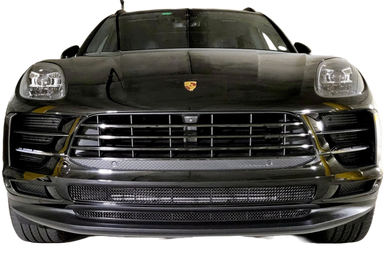 Zunsport Porsche Macan Base 19-21 - Front Grille Set - Black