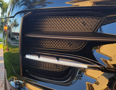 Zunsport Porsche Macan Base 19-21 - Outer Grille Set - Black