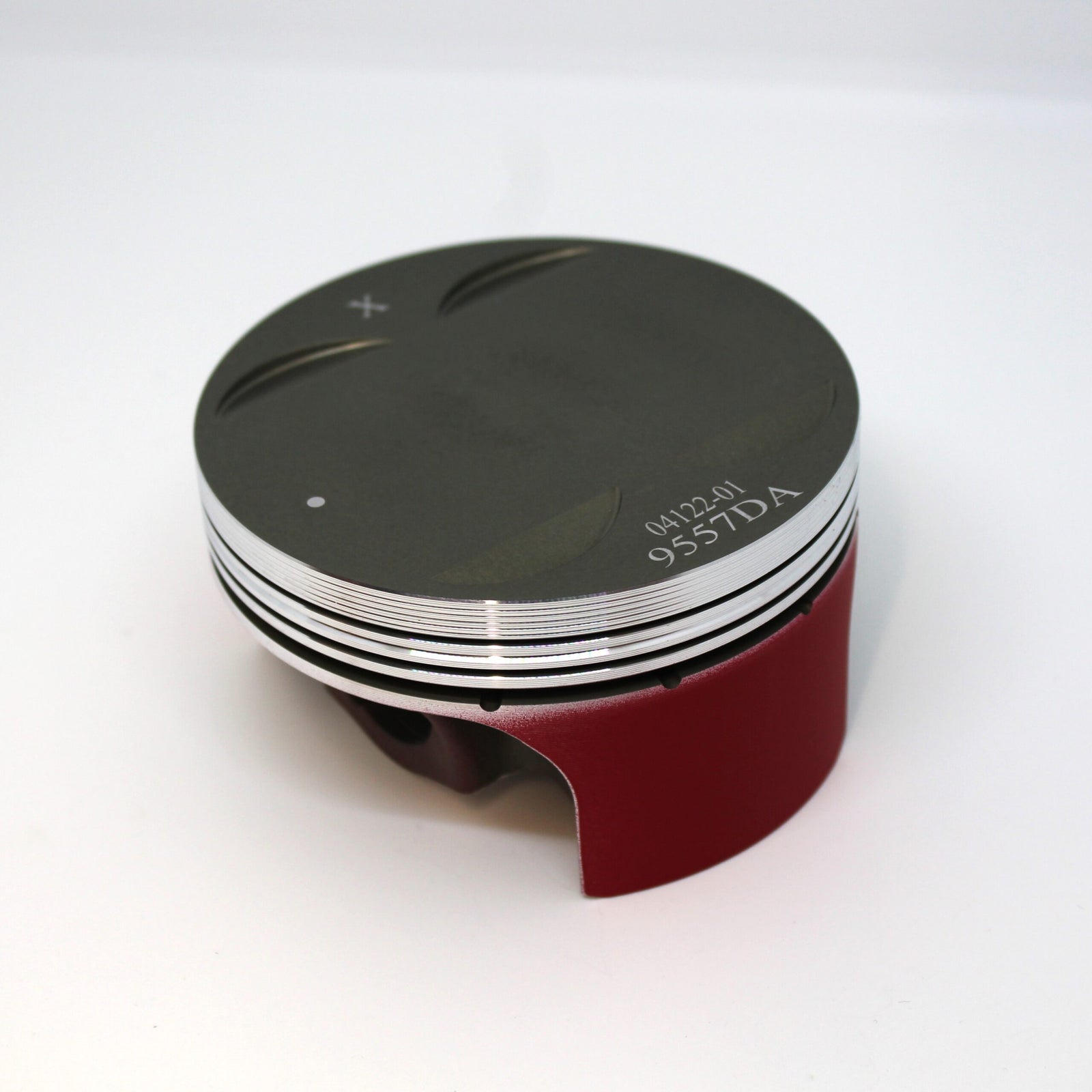 Wossner GT-R 3.8 V6 Turbo Race Comp Hard Anodised Forged Piston Kit (K9557)