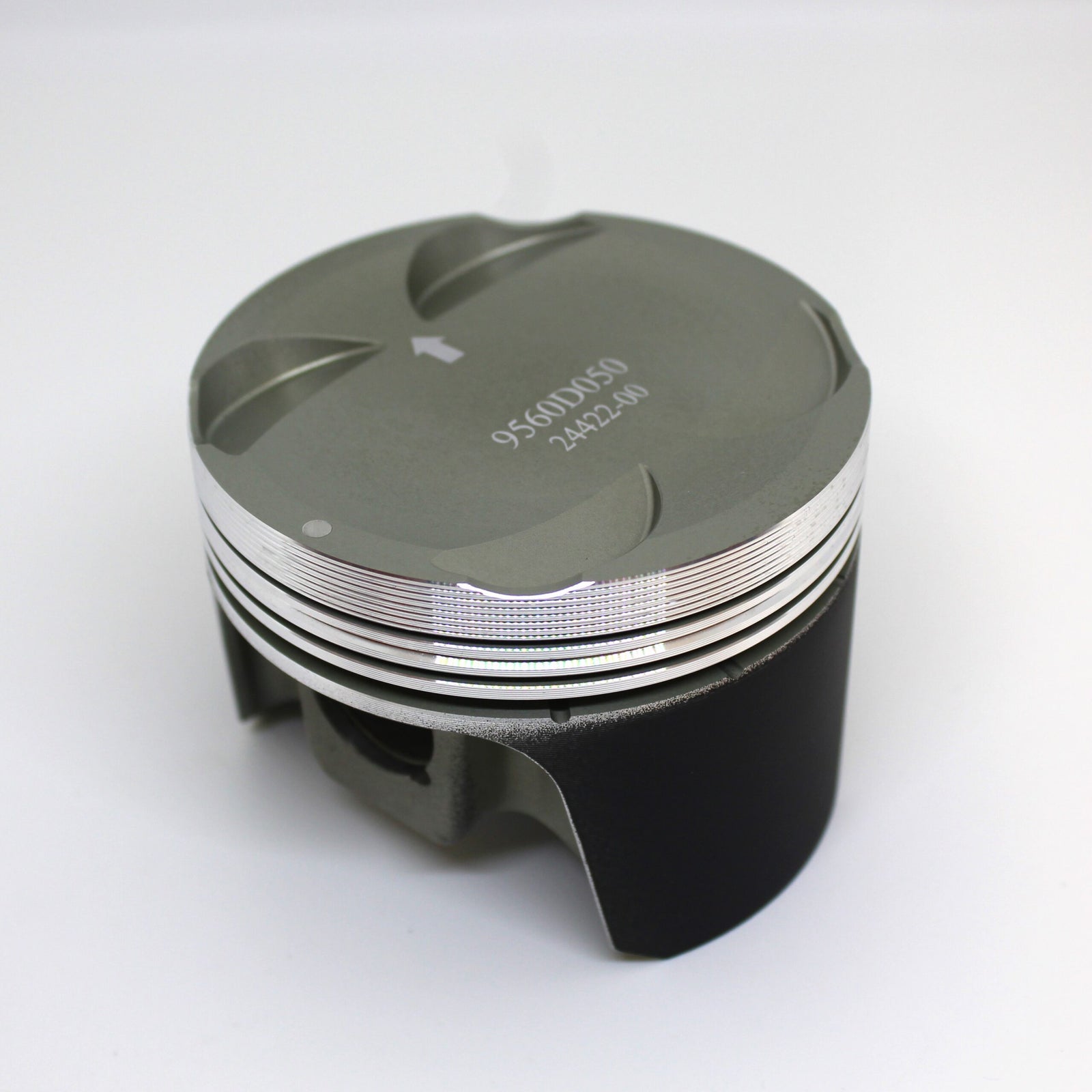 Wossner Supra & Aristo 2JZGTE 9:1 Forged Piston Kit Hard Anodised Crown (K9560)
