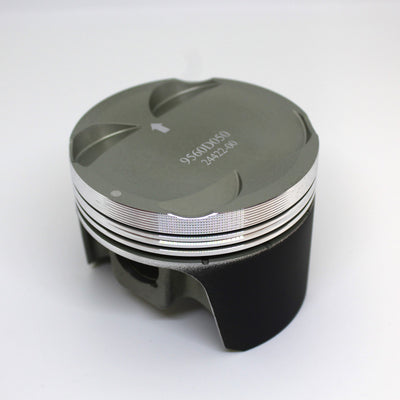 Wossner Supra & Aristo 2JZGTE 9:1 Forged Piston Kit Hard Anodised Crown (K9560)