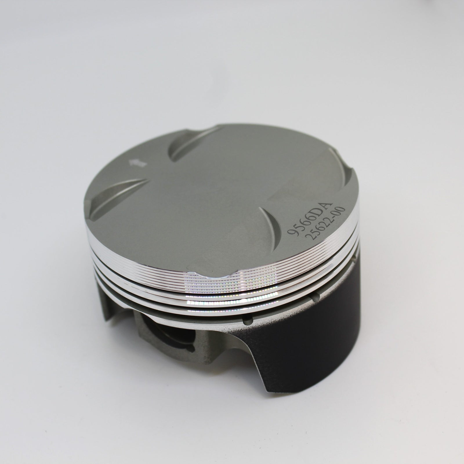 Wossner RSX Type-S & Civic Type-R K20 9.5:1 Comp Forged Piston Kit Hard Anodised (K9566)