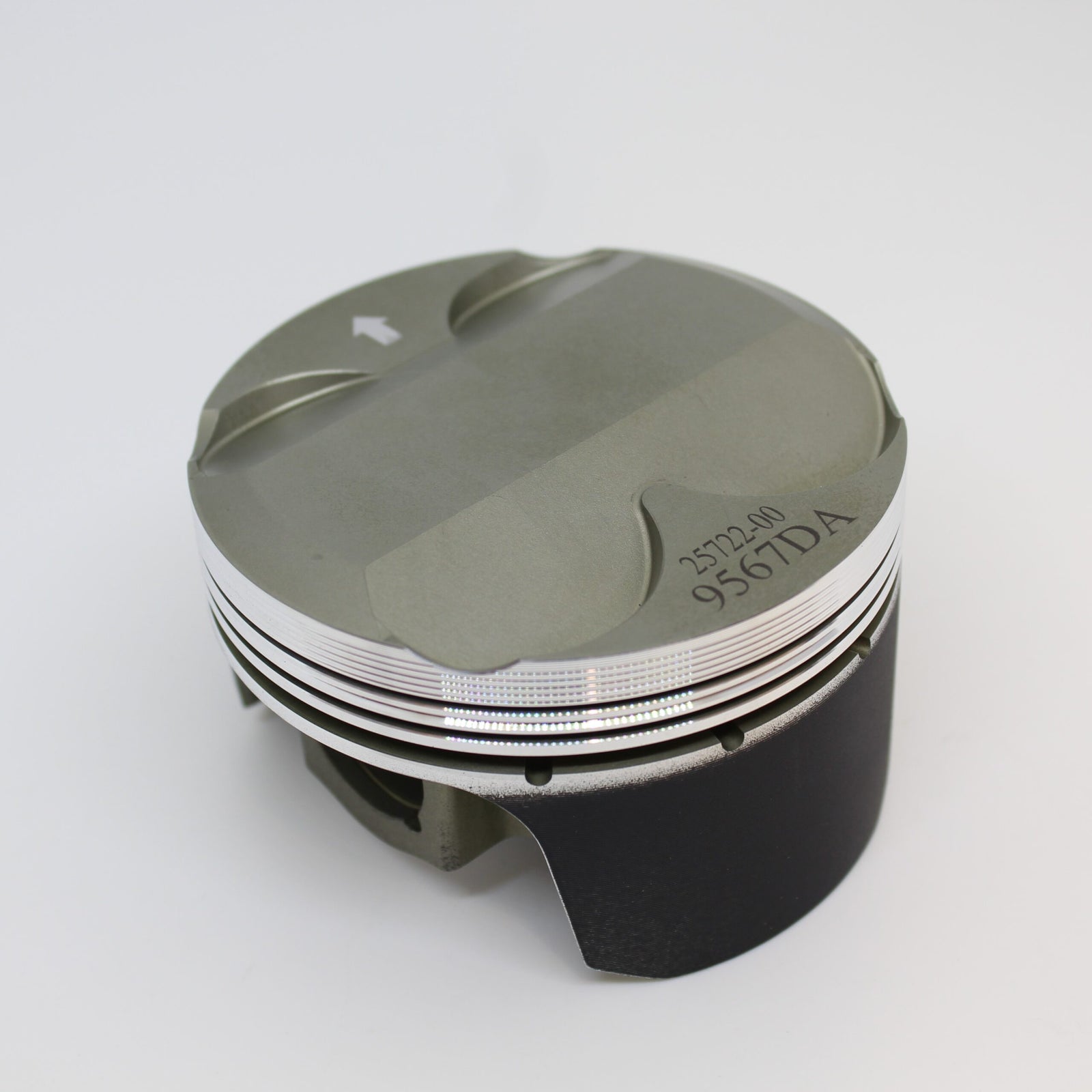 Wossner RSX Type-S & Civic Type-R K20 High Comp Forged Piston Kit Hard Anodised Crown (K9567)