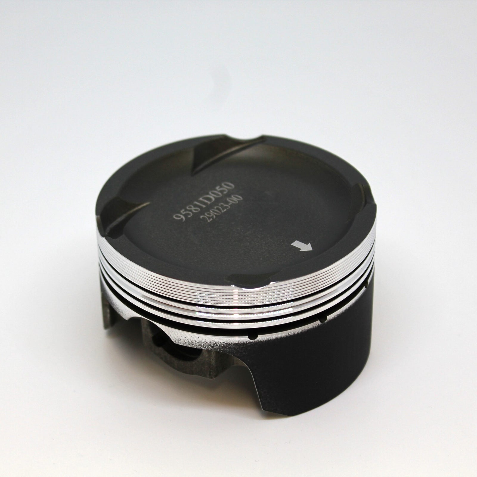 Wossner K24 9.0:1 Comp Forged Piston Kit Hard Anodised (K9581)