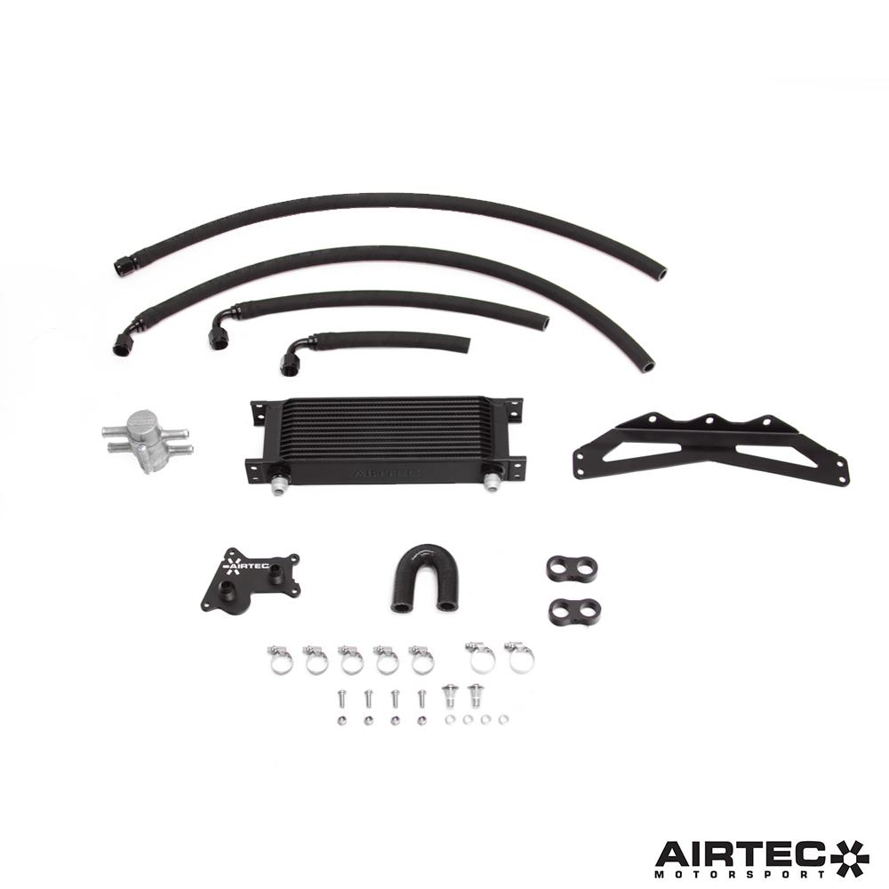 Airtec Mini R53 Cooper S oil cooler kit with optional thermostat