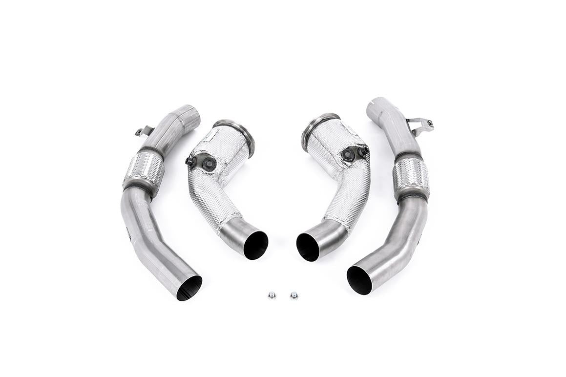 Audi RS6/RS7 C8 & S8 D5 - Large Bore Downpipes & De-Cat (For Milltek System)